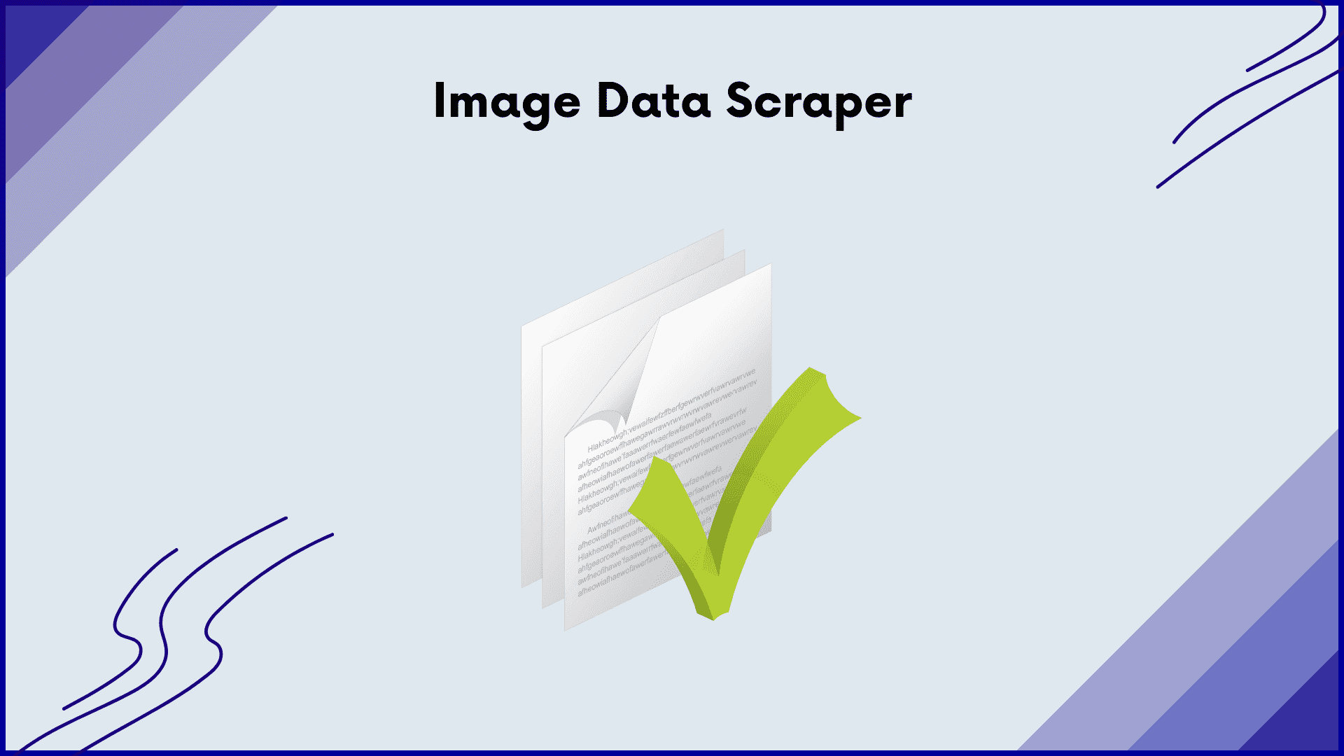 Image Data Scraper Result